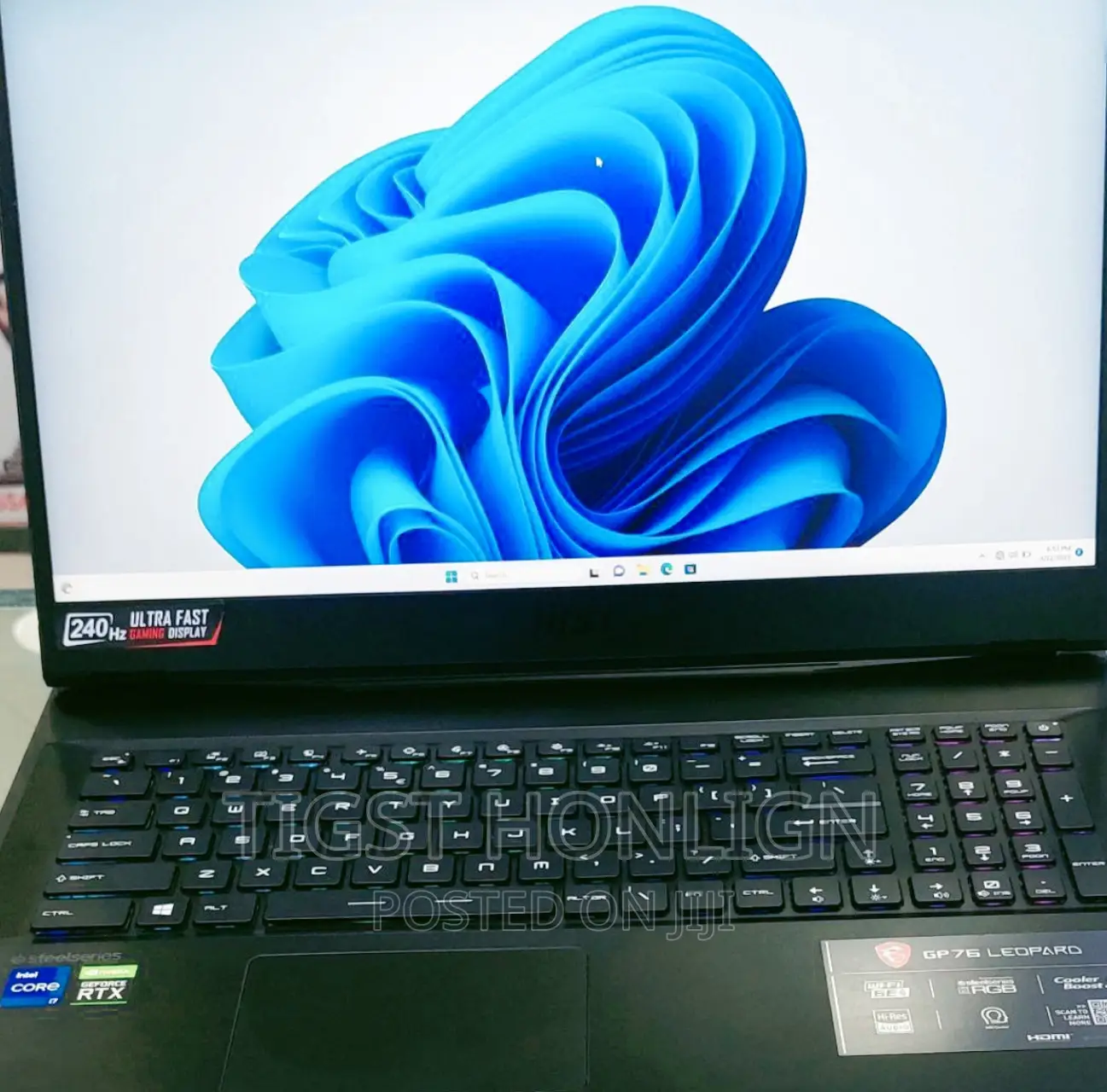 New Laptop MSI GP75 Leopard 16GB Intel Core I7 SSD 1T
