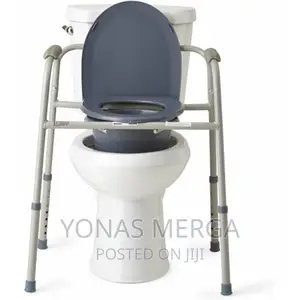 Photo - Toilet Chair Antimicrobial Protection Portable Toilet Seat