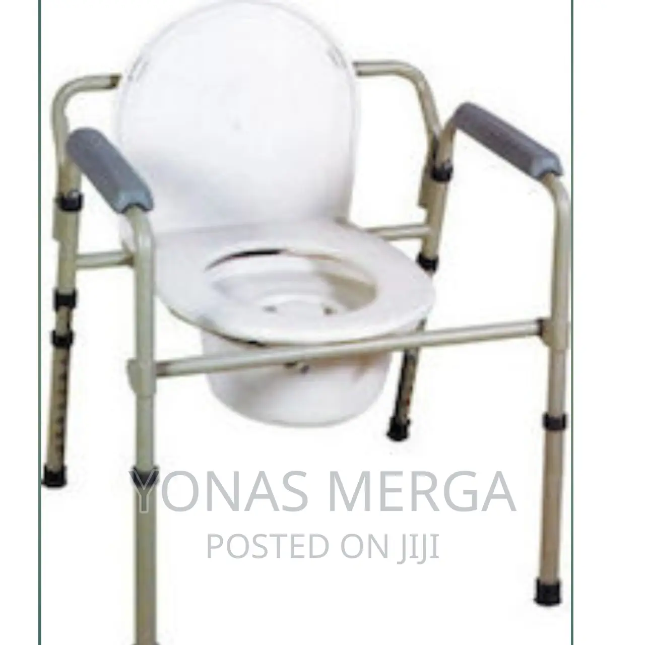 Strong Stable:Commode Chair_ Made of High-Quality Stainless