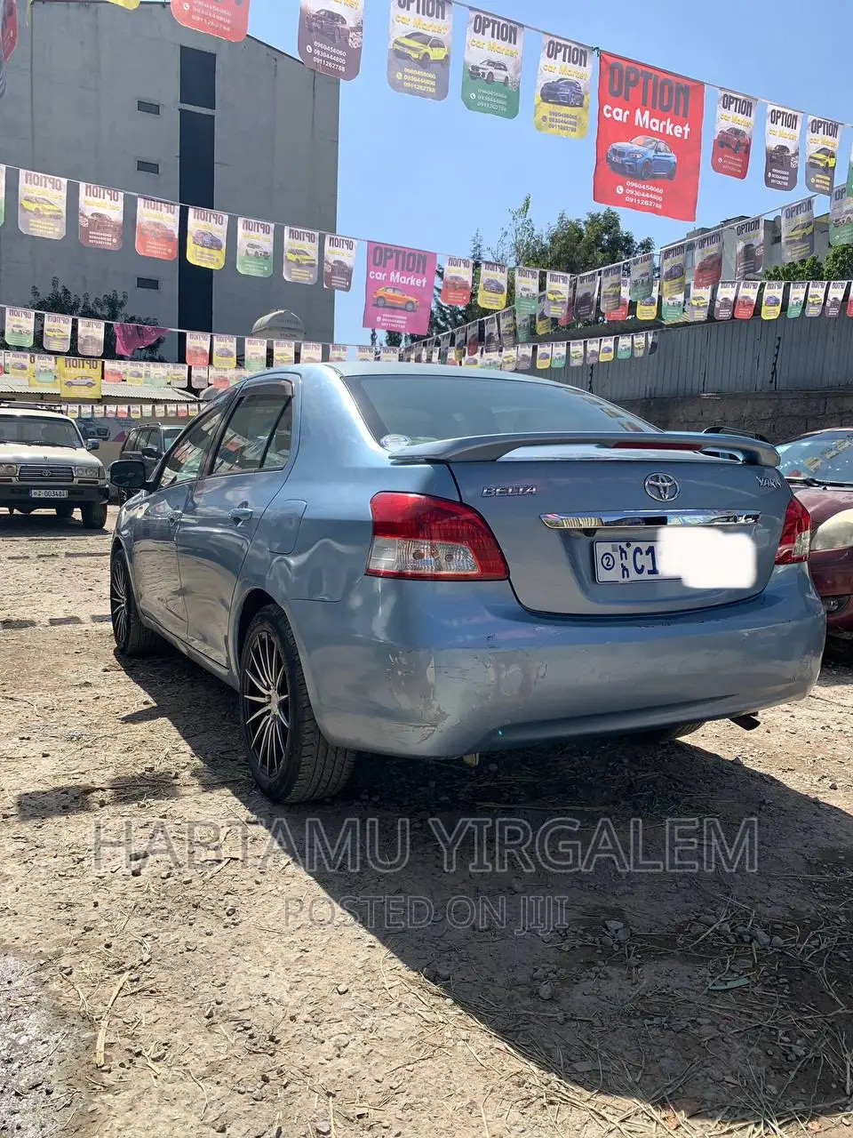 Toyota Yaris 2009 Blue