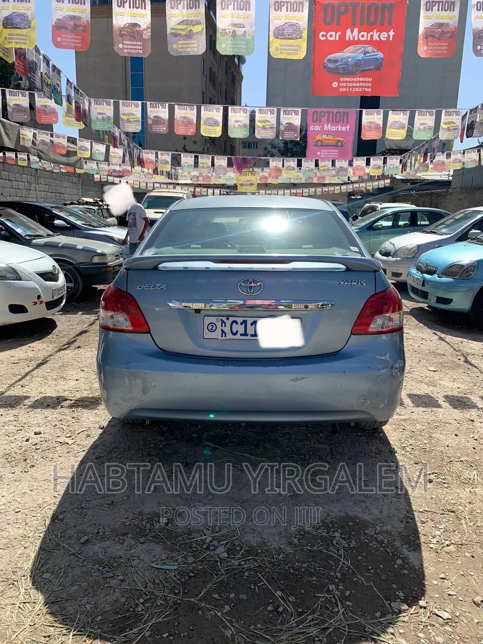 Toyota Yaris 2009 Blue