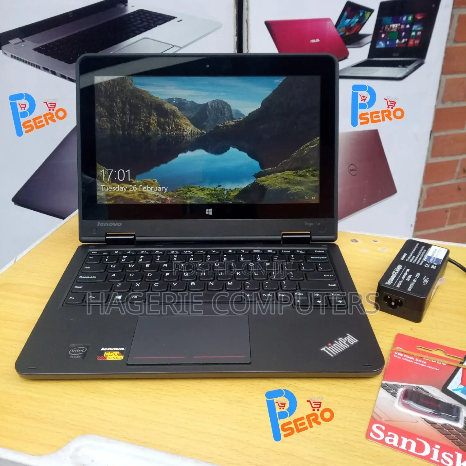 New Laptop Lenovo Yoga 11e 4GB Intel Core 2 Quad SSD 128GB