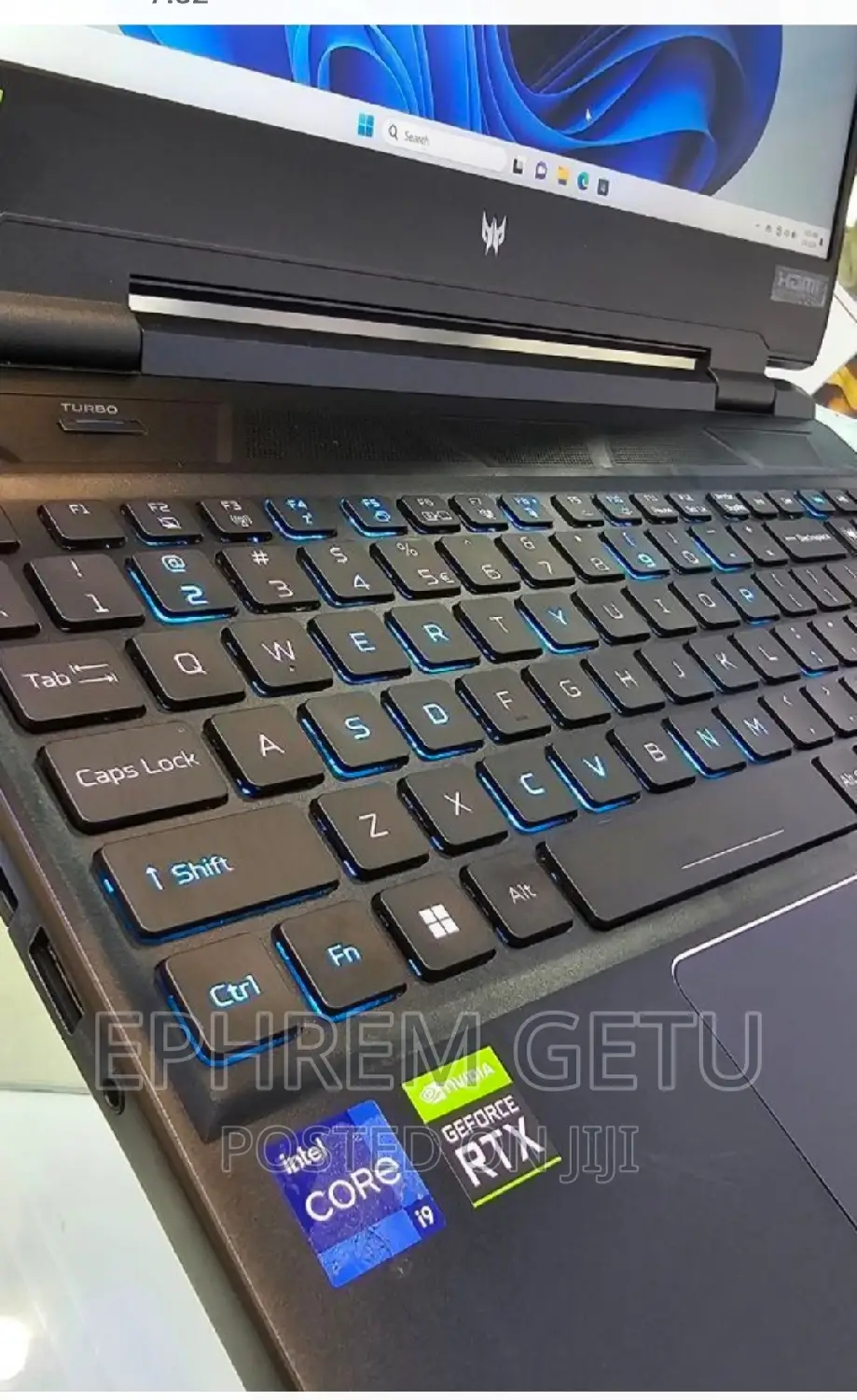 New Laptop HP Omen 15 16GB Intel Core I9 SSD 1T