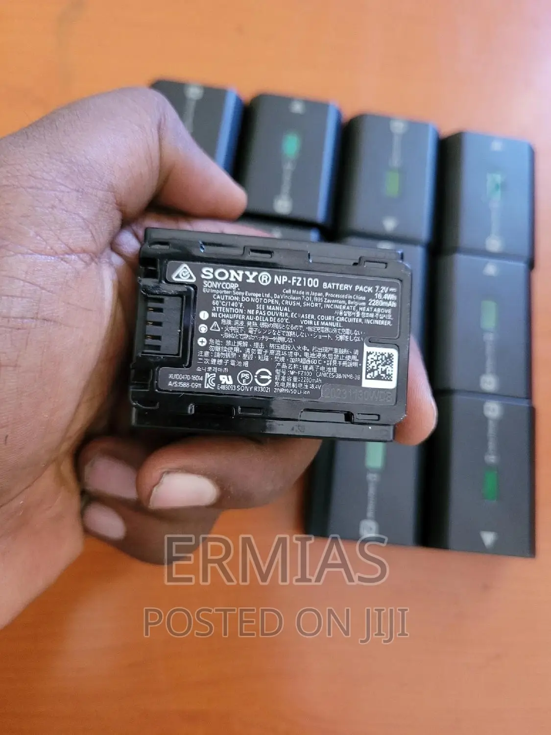 Sony Camera Battery NP FZ100