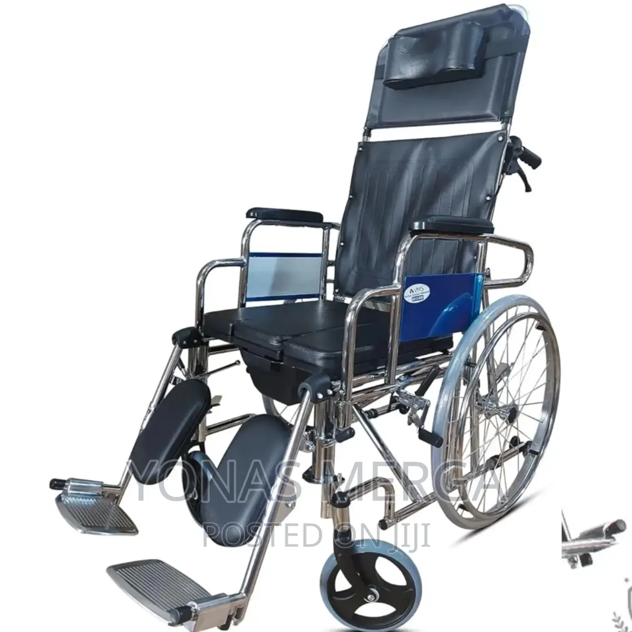 Commode Wheelchair Reclaim Made_ Chrome-Plated Built to Last