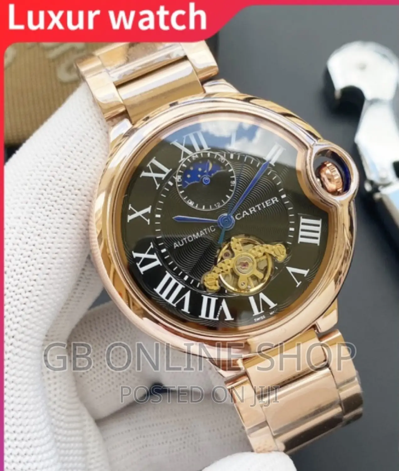 Cartier MECHANICAL WATCHES + Cartier Bracelet + Watch Box