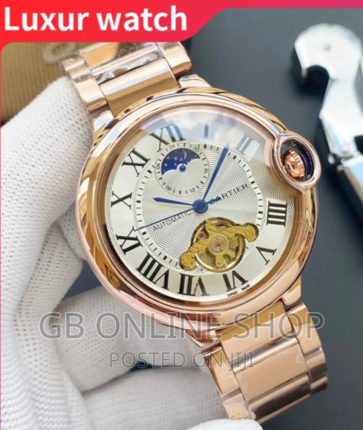Cartier MECHANICAL WATCHES + Cartier Bracelet + Watch Box