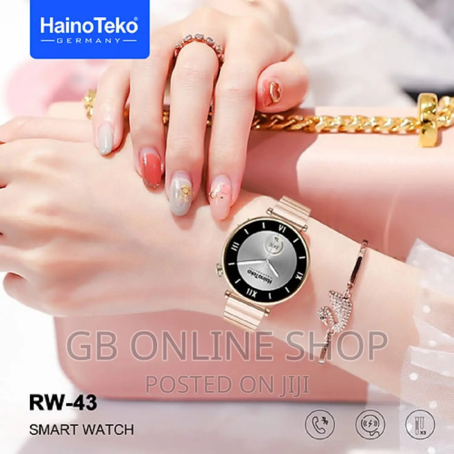 Haino Teko Germany Rw-43 High-Quality Ladies Smart Watch