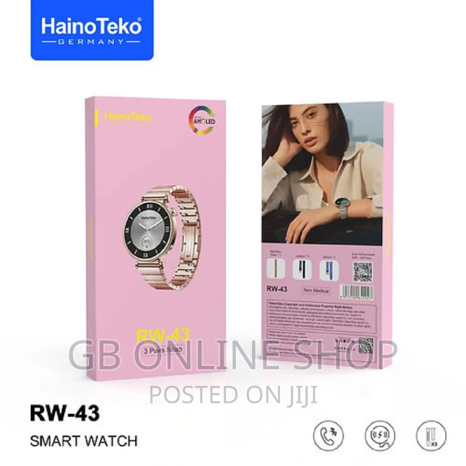 Haino Teko Germany Rw-43 High-Quality Ladies Smart Watch