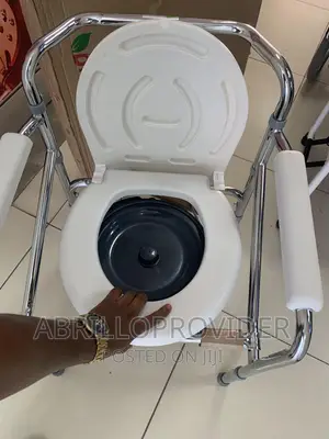 Photo - Complete Bedside Toilet Commode System