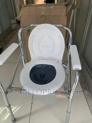 Photo - Toilet for Adults, Commode Chair for Toilet With Arms,