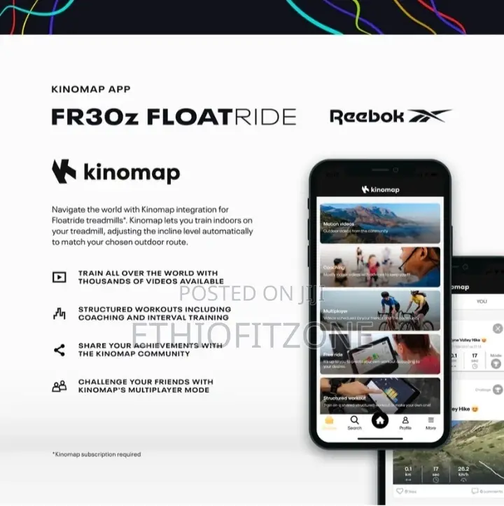 FR20 Floatride Reebok Treadmill Machine