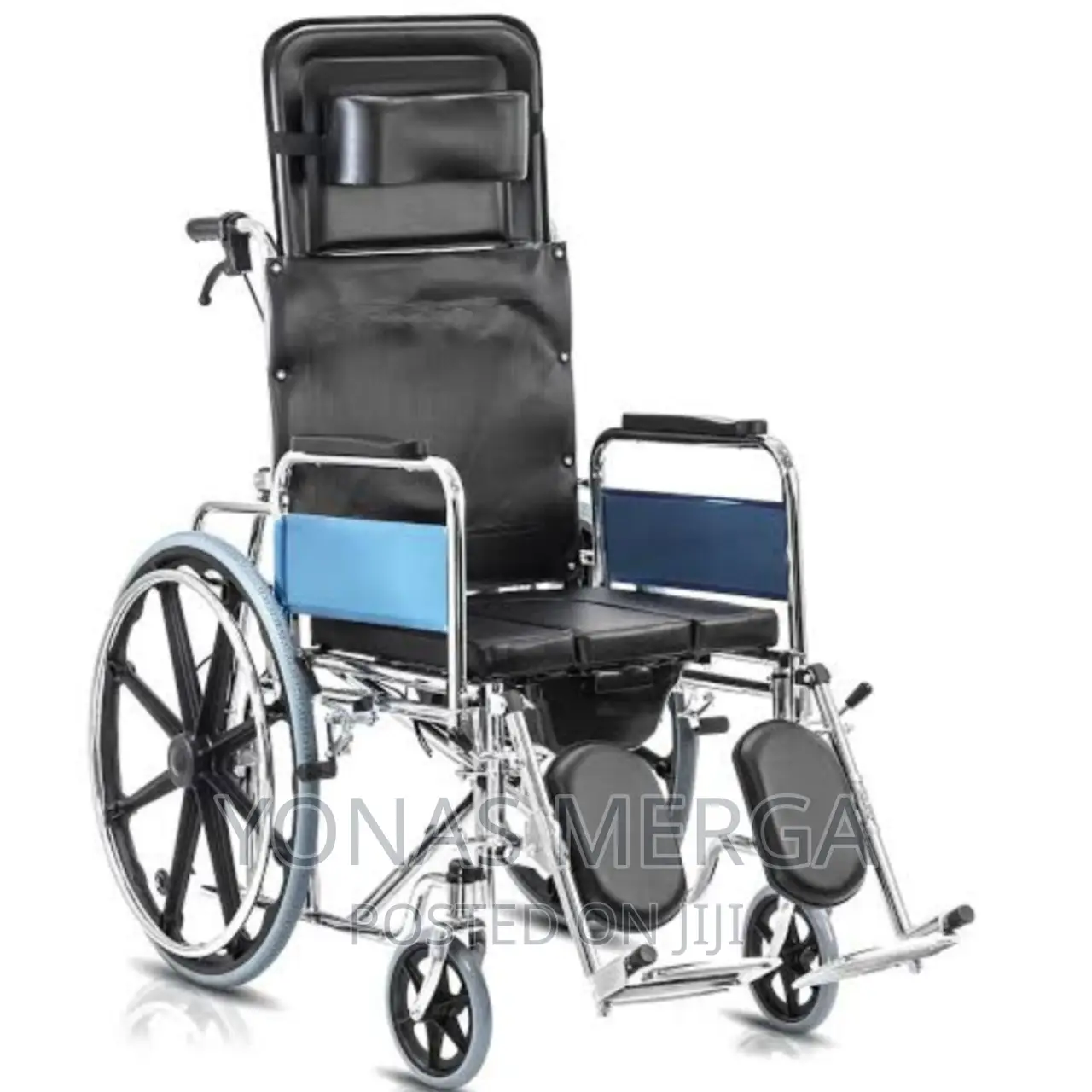 Bed Wheelchair Head Rest/Detachable Pillow for User Comfort