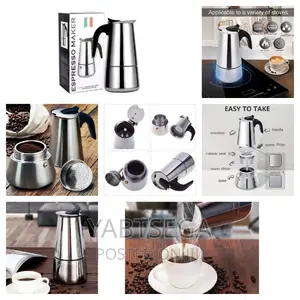 Photo - Stainless Steel Espresso Maker