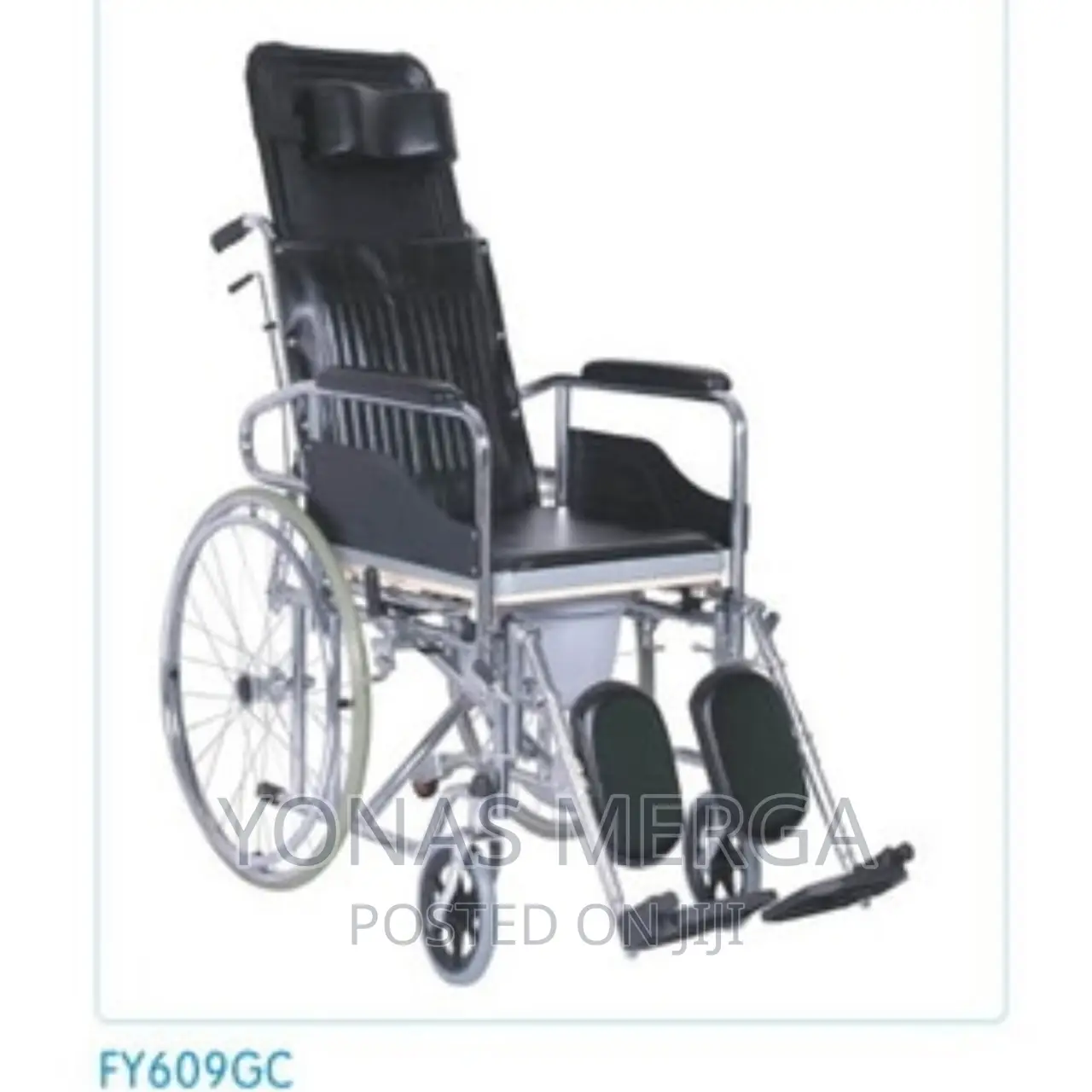 Smart Fold Reclining Wheelchair For Regular|Inbuilt Toilet