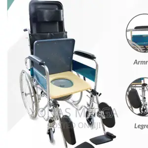 Sleeping Toilet Pot,Detachable Armrest Swing-Away Footrest