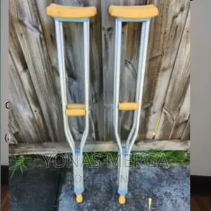 Photo - ,ክራንች Crutches Underarm Walking Clutches(Pair)Riym Surgical