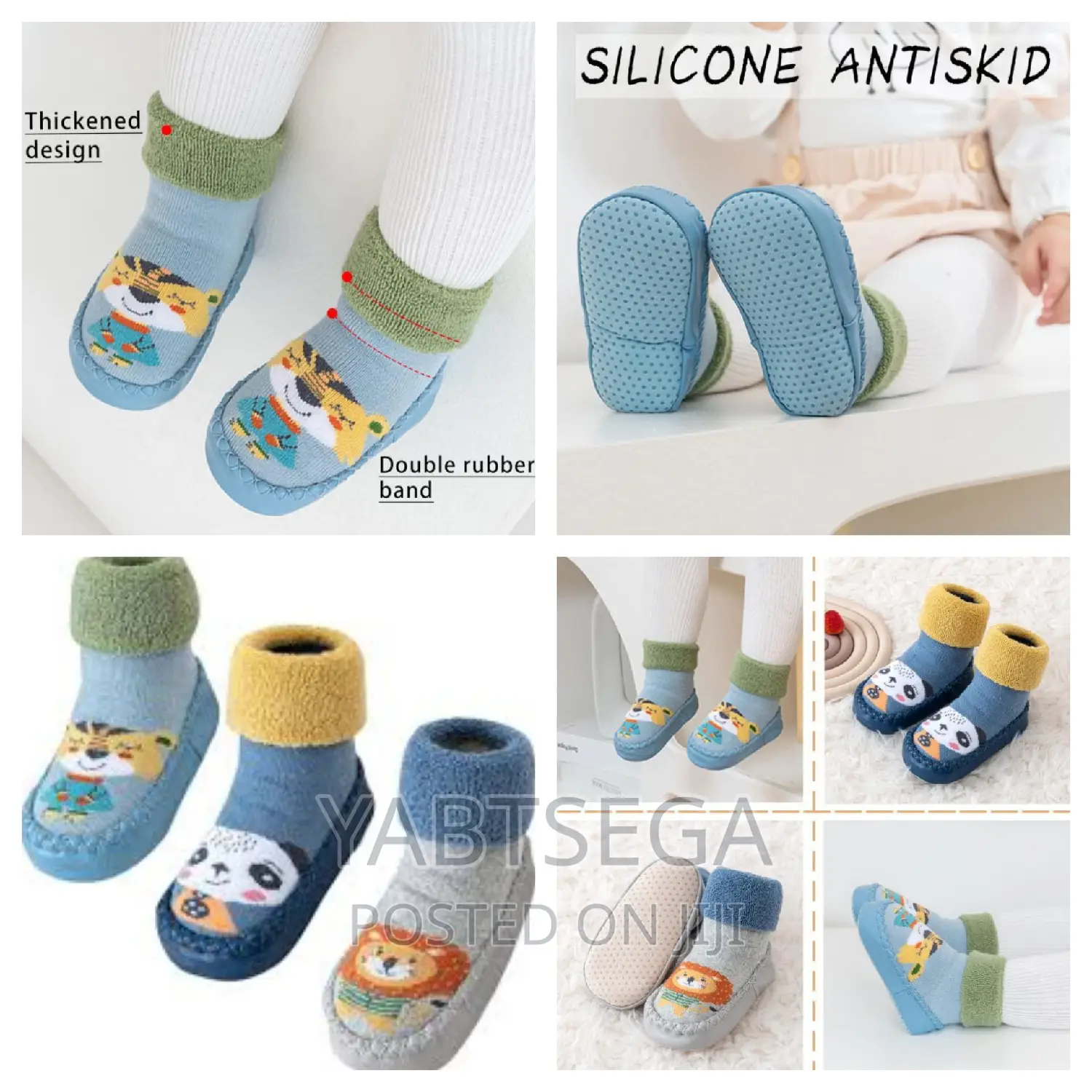 Baby Soft Sole Sock Shoes