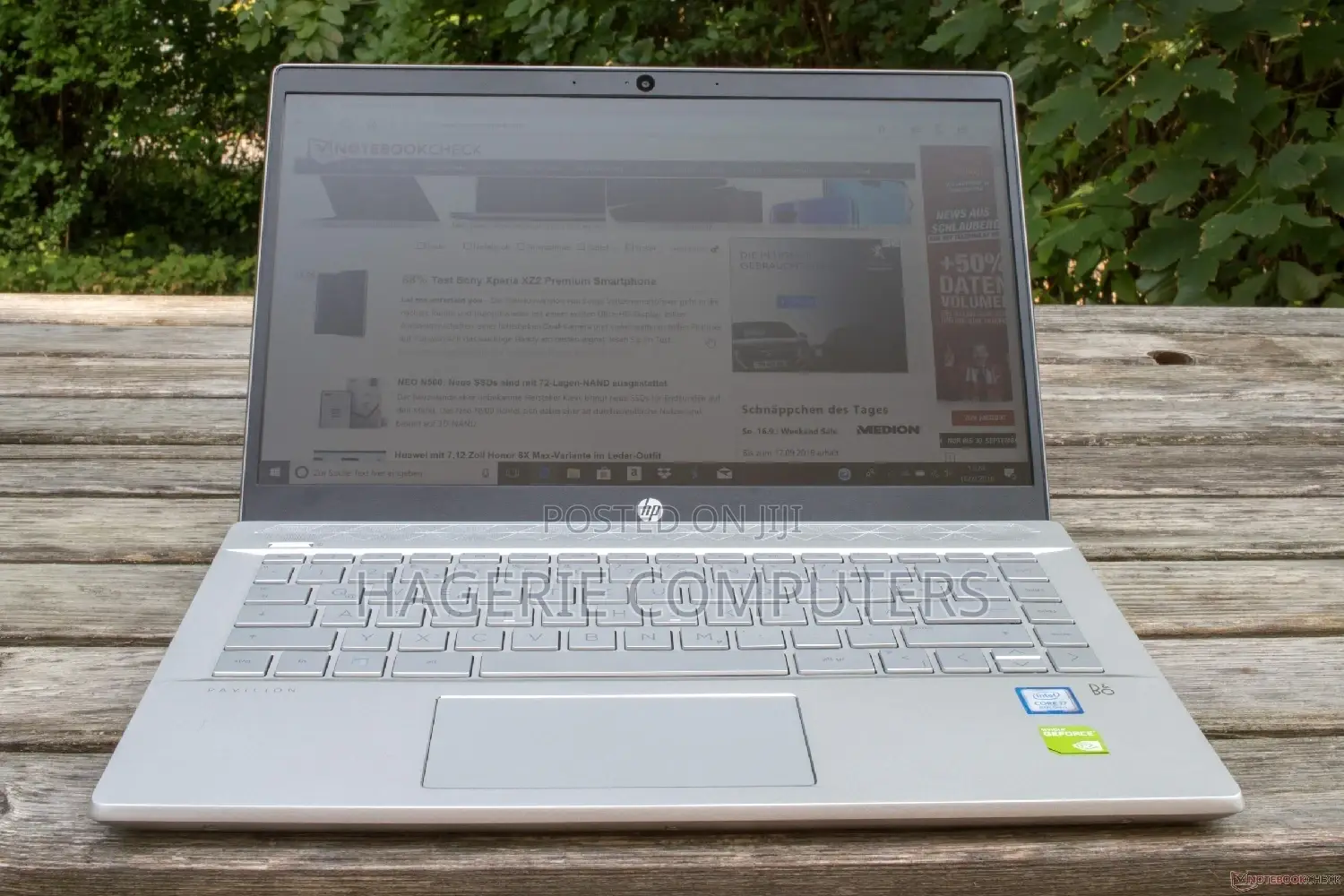 New Laptop HP Pavilion 15 8GB Intel Core i7 SSD 256GB