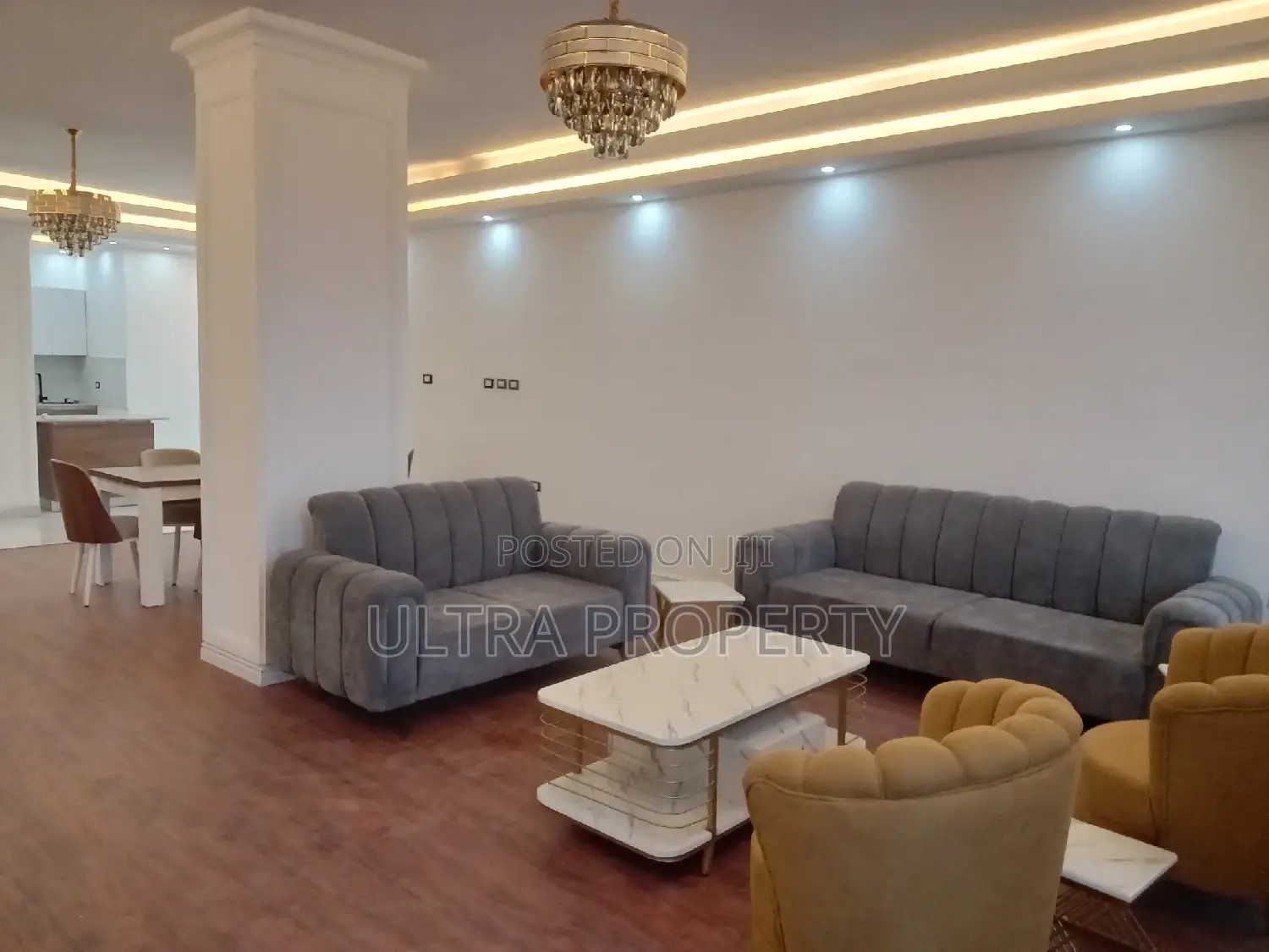 Furnished 3bdrm Apartment in Bole for rent