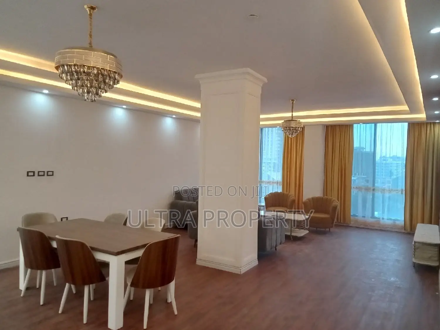 Furnished 3bdrm Apartment in Bole for rent