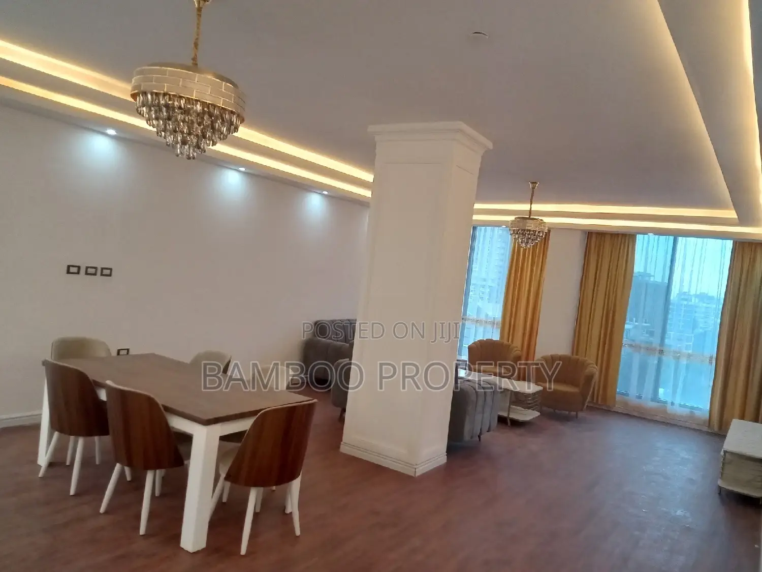 Furnished 3bdrm Apartment in Bole for rent