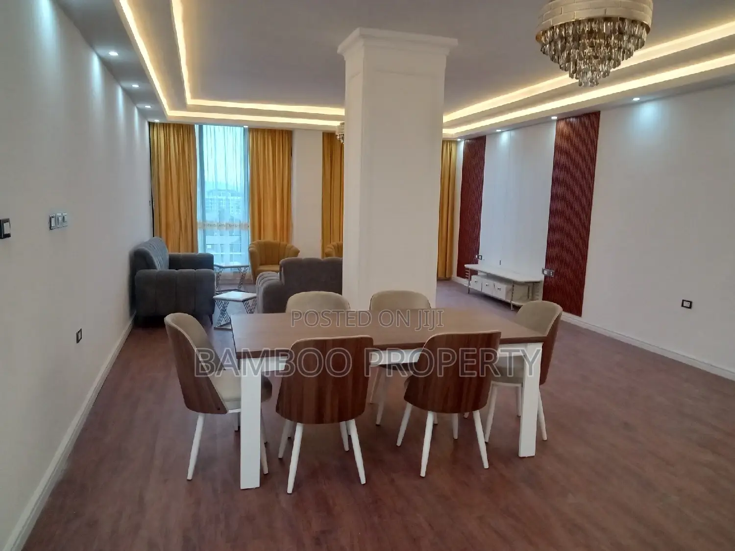 Furnished 3bdrm Apartment in Bole for rent