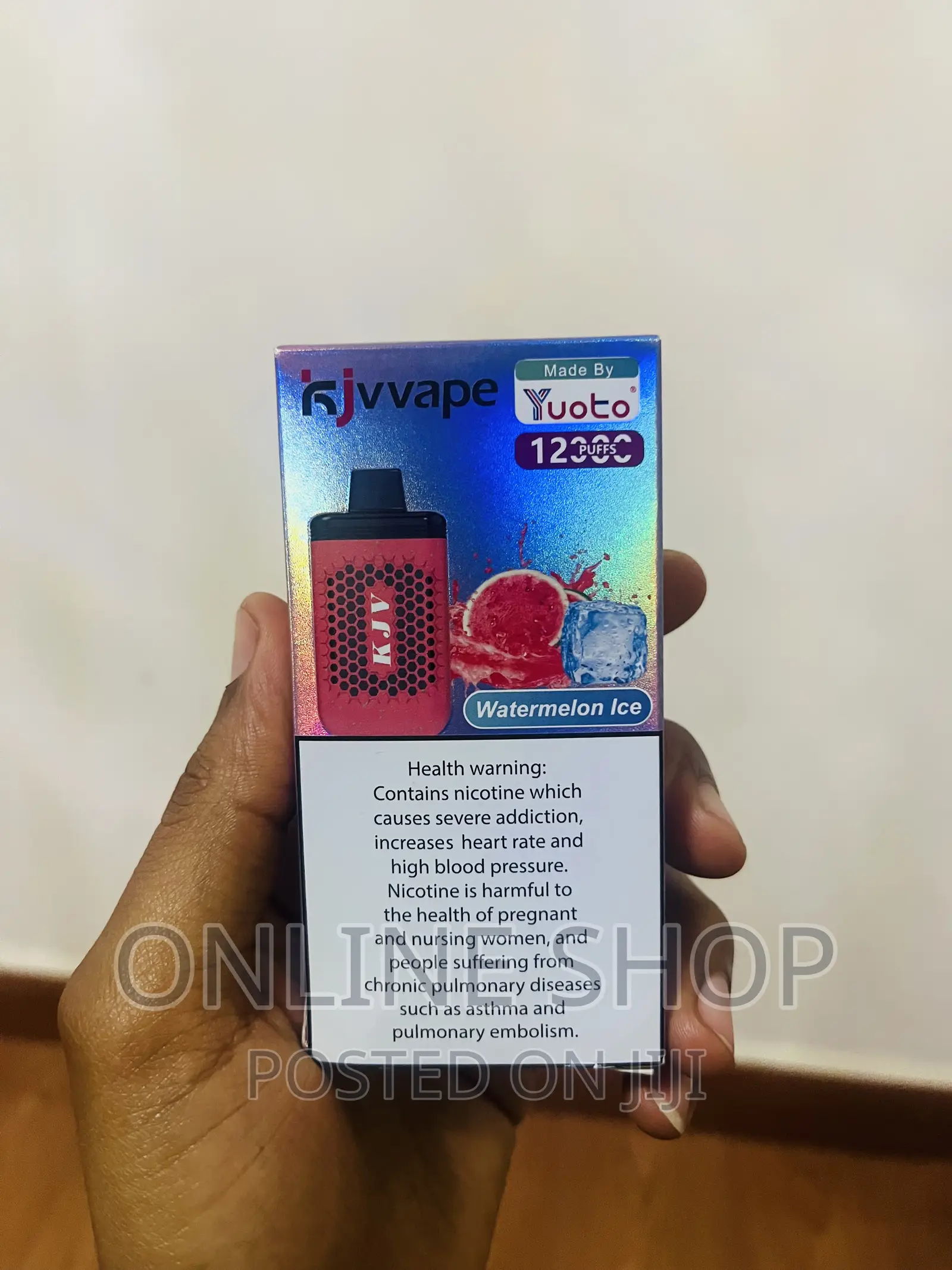 Yuoto Kj Vape With 12,000 Puffs