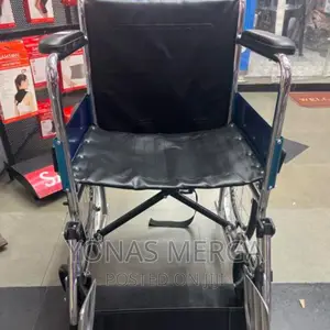 MERAXI Lightweight Folding Wheelchair, Portable Wheelchair