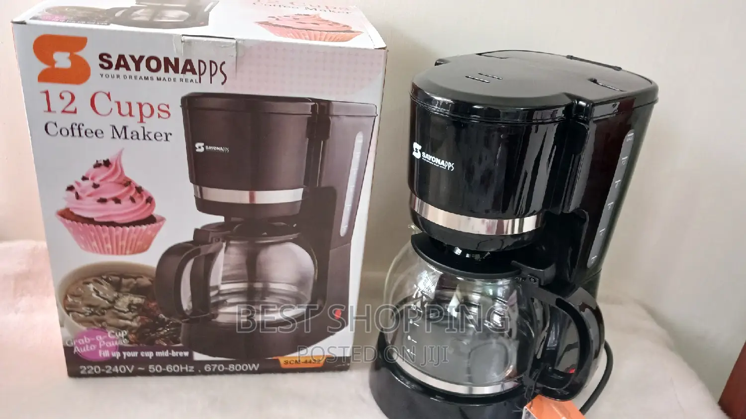 Sayona Coffee Maker 12 Cups