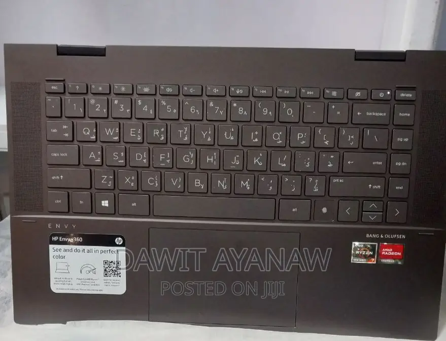 New Laptop HP Envy X360 16GB AMD Ryzen 7 SSD 512GB