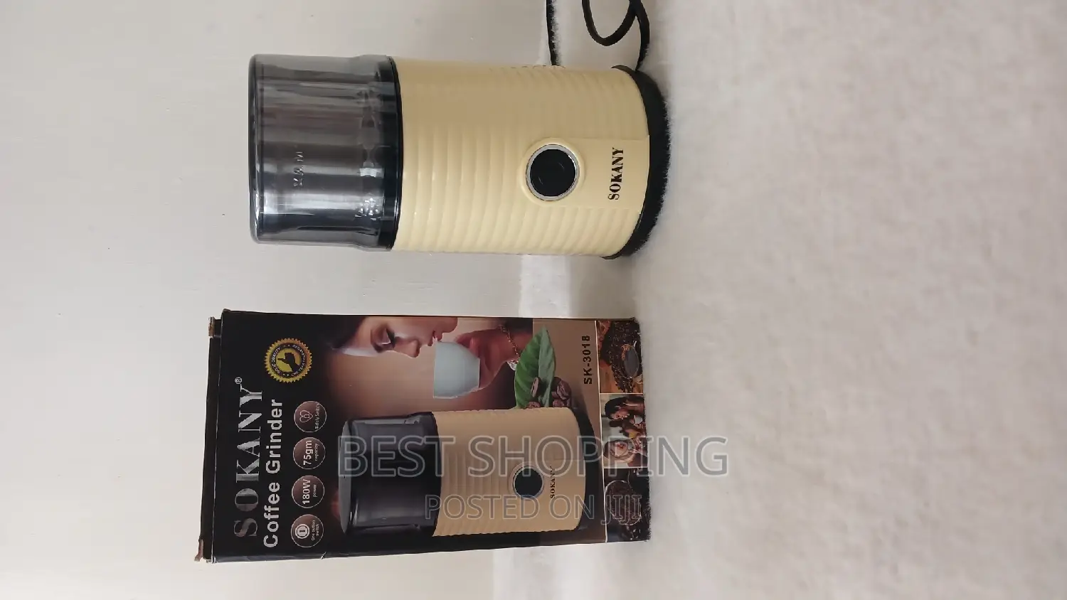 Sokany Coffee Grinder
የቡና መፍጫ