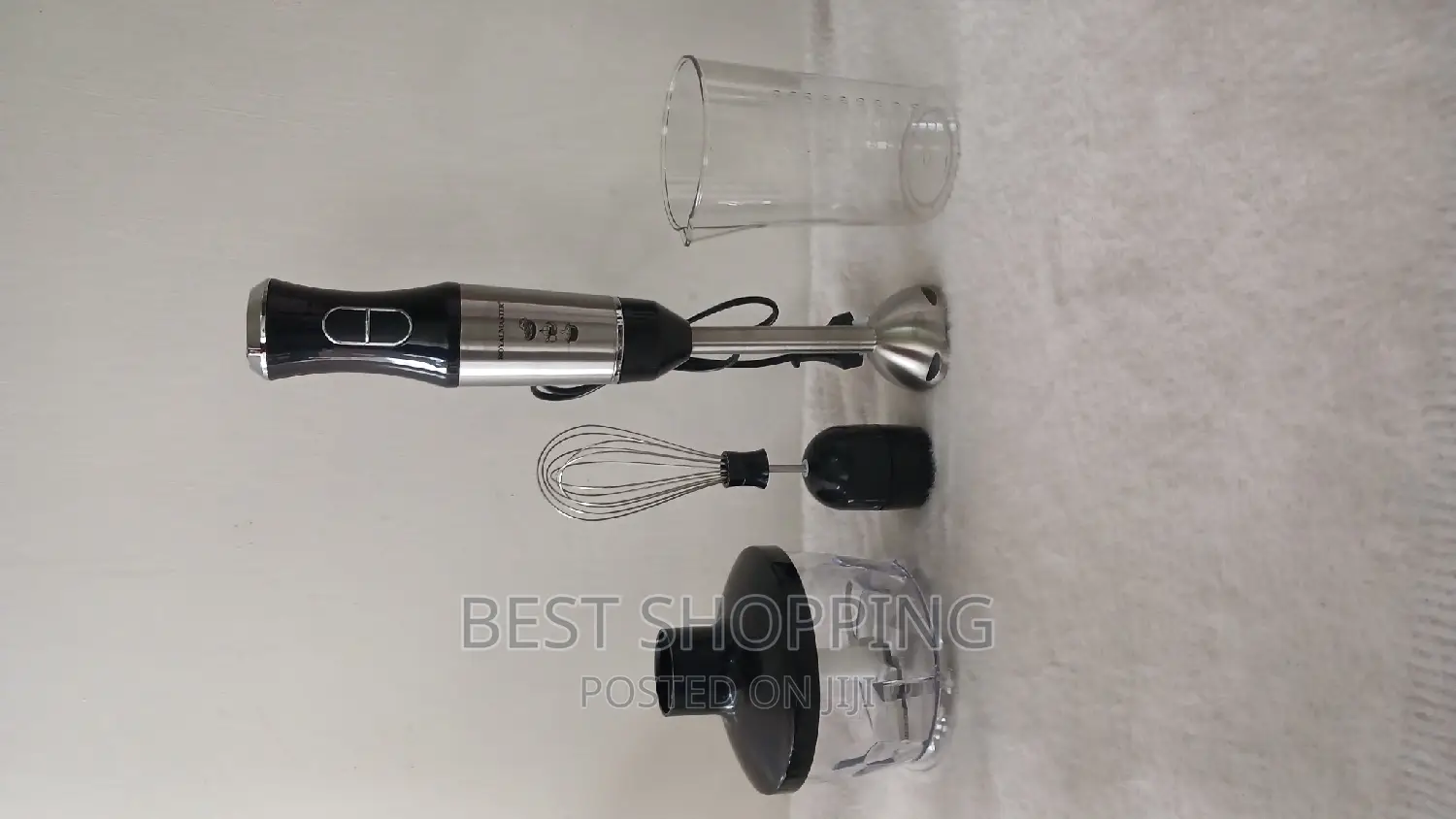 Royal Master 4 in 1 Hand Blender Set 450 Watts