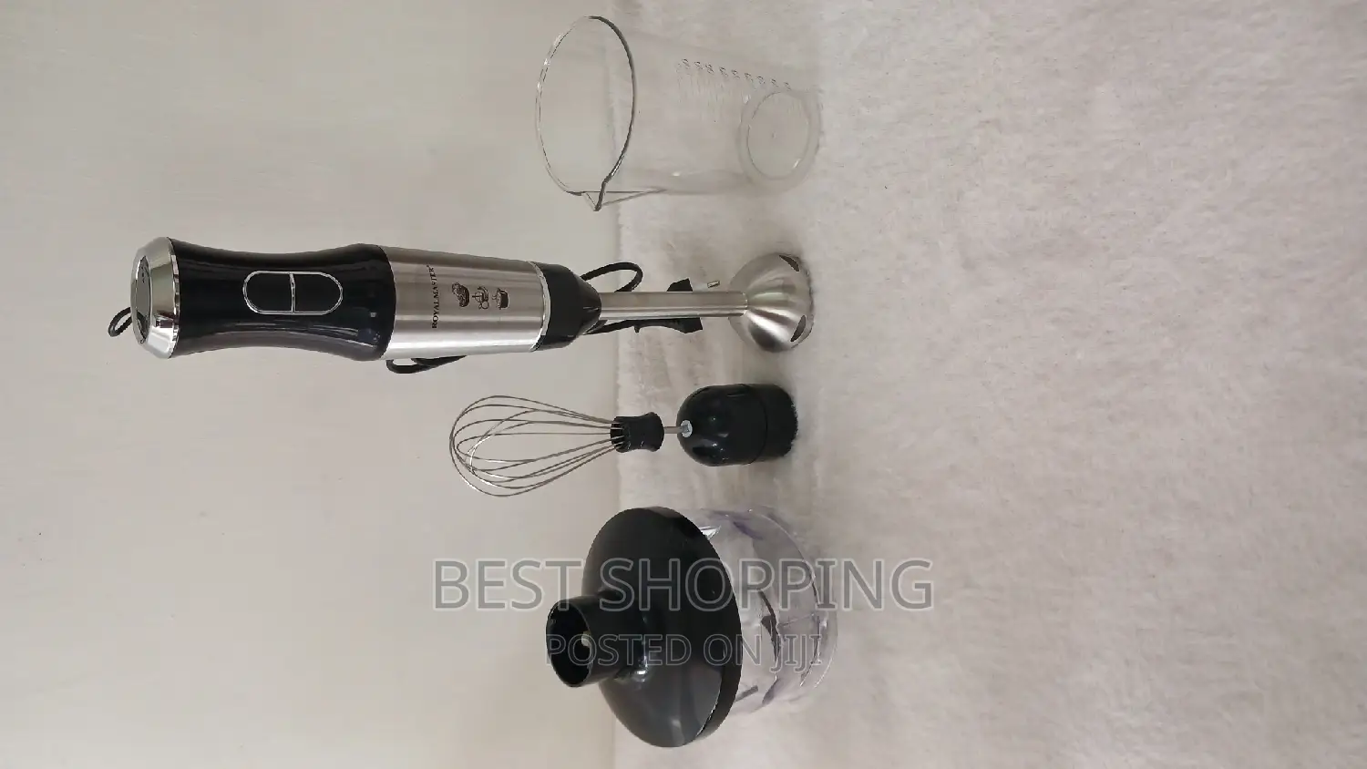 Royal Master 4 in 1 Hand Blender Set 450 Watts