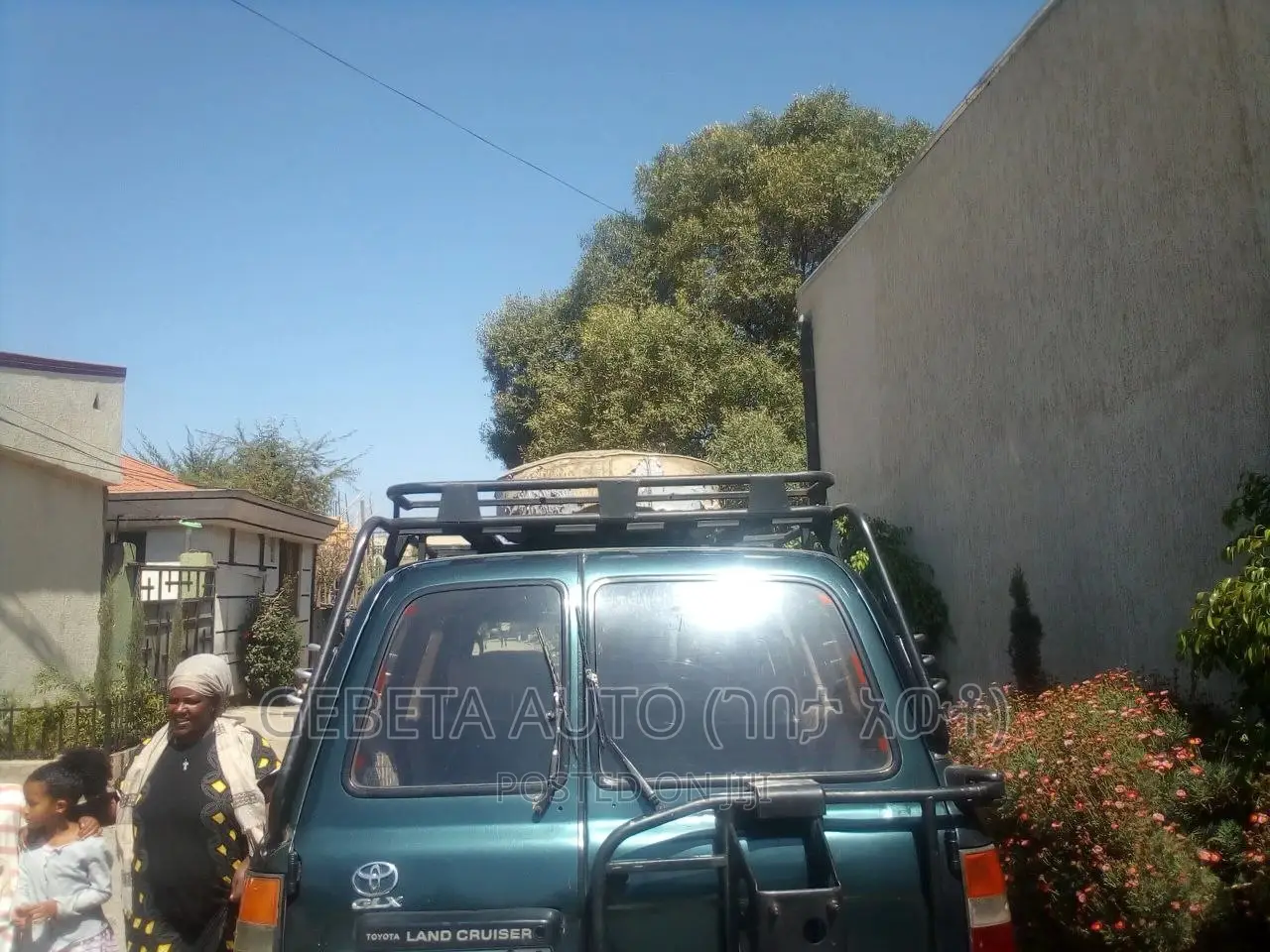 Toyota Land Cruiser 1991 Matt Black