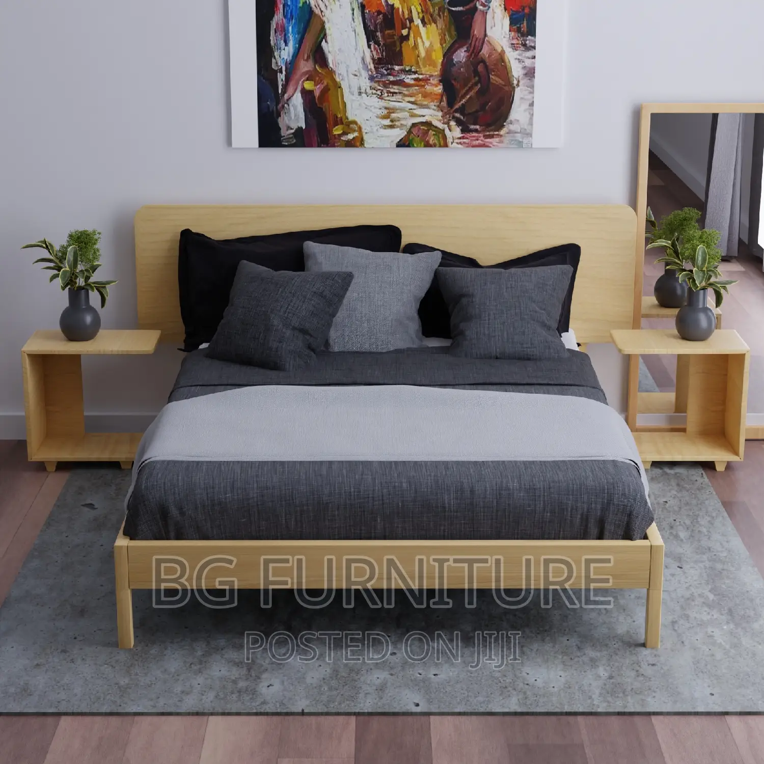 King Size Bed 150 X 190