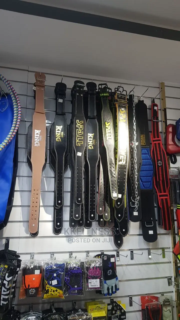 ንፁ ሌዘር የ ስፖርት መስሪያ ቀበቶ Weight Lifting Belt