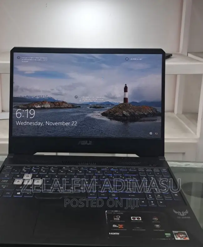 New Laptop Asus TUF Gaming A15 8GB AMD Ryzen 5 SSD 256GB