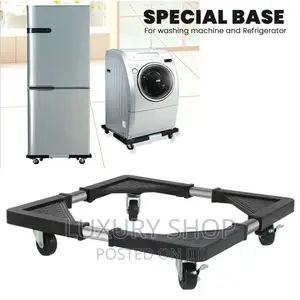 Photo - Adjustable Base for Fridge Washing Machine
