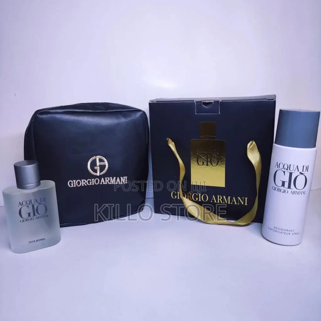 Aqua De Gio - Georgio Armani + Free Body Spray