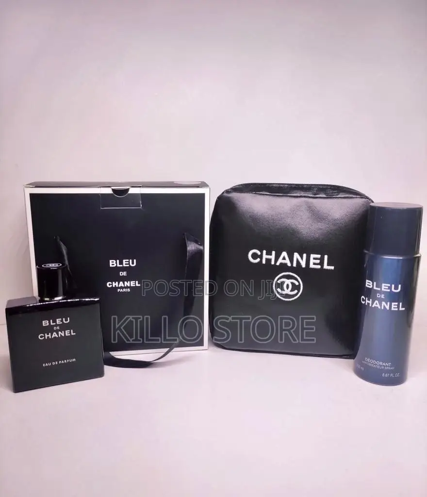 Bleu De Chanel Perfume +  Free Body Spray
