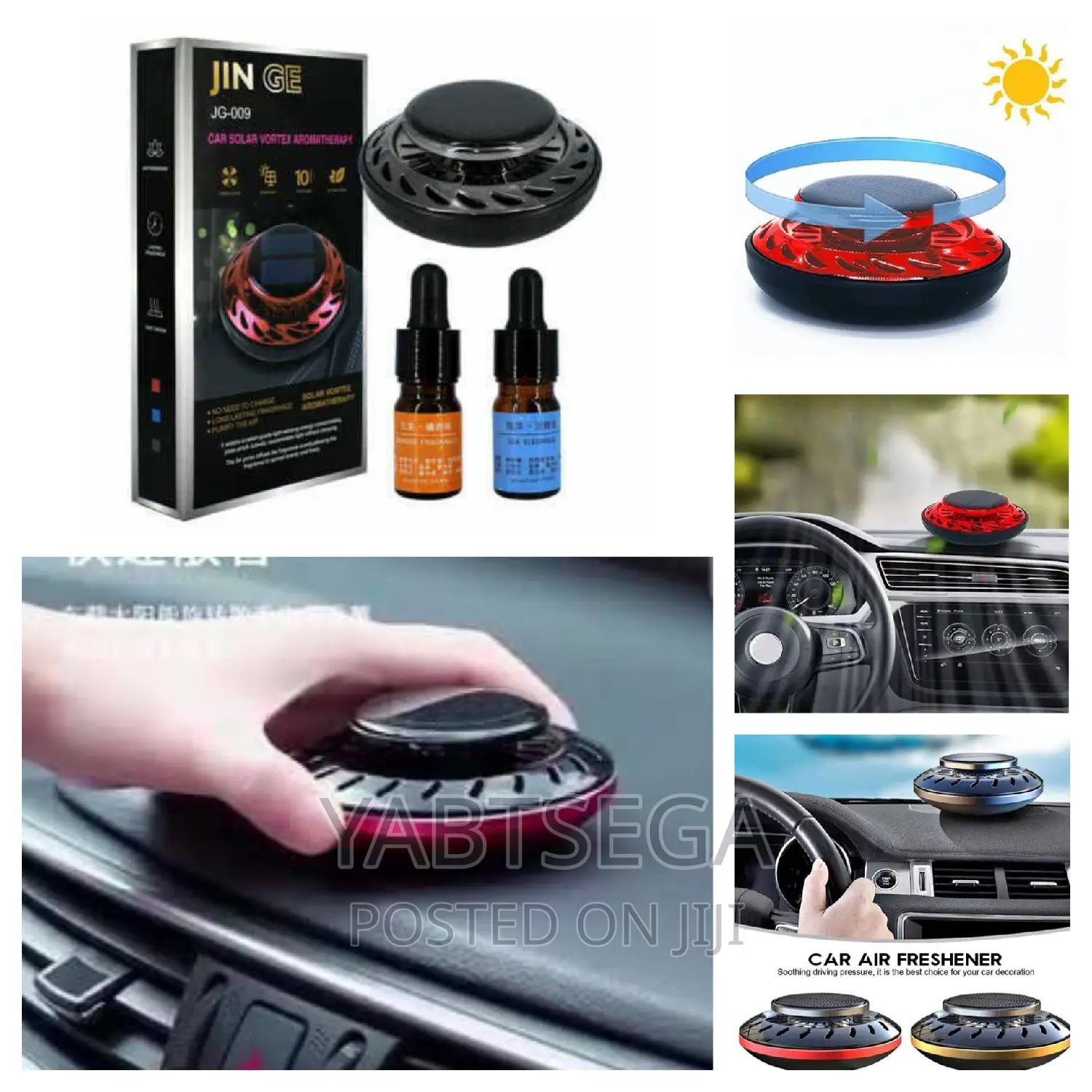 Car Solar Vortex Aromatherapy
