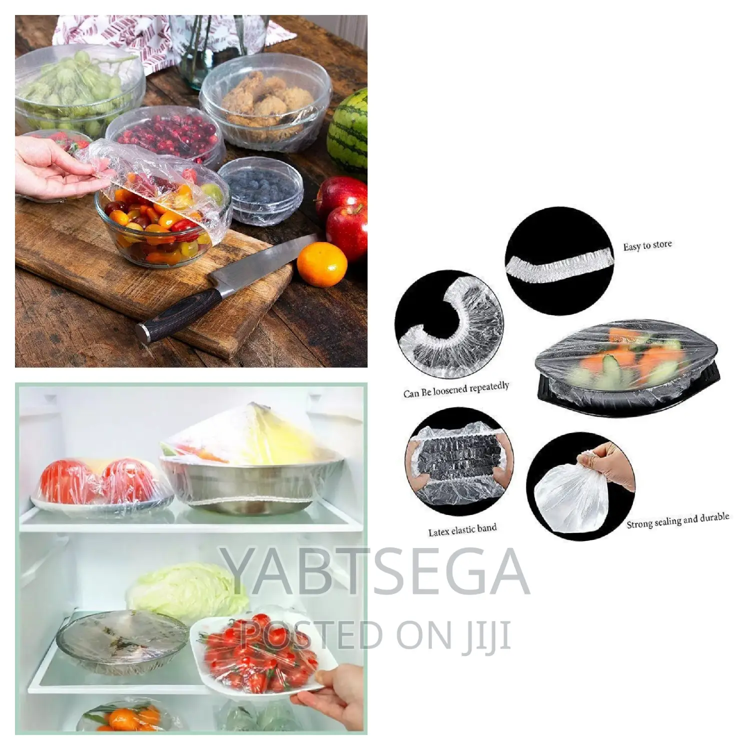 100 Pieces Disposable Food Cover