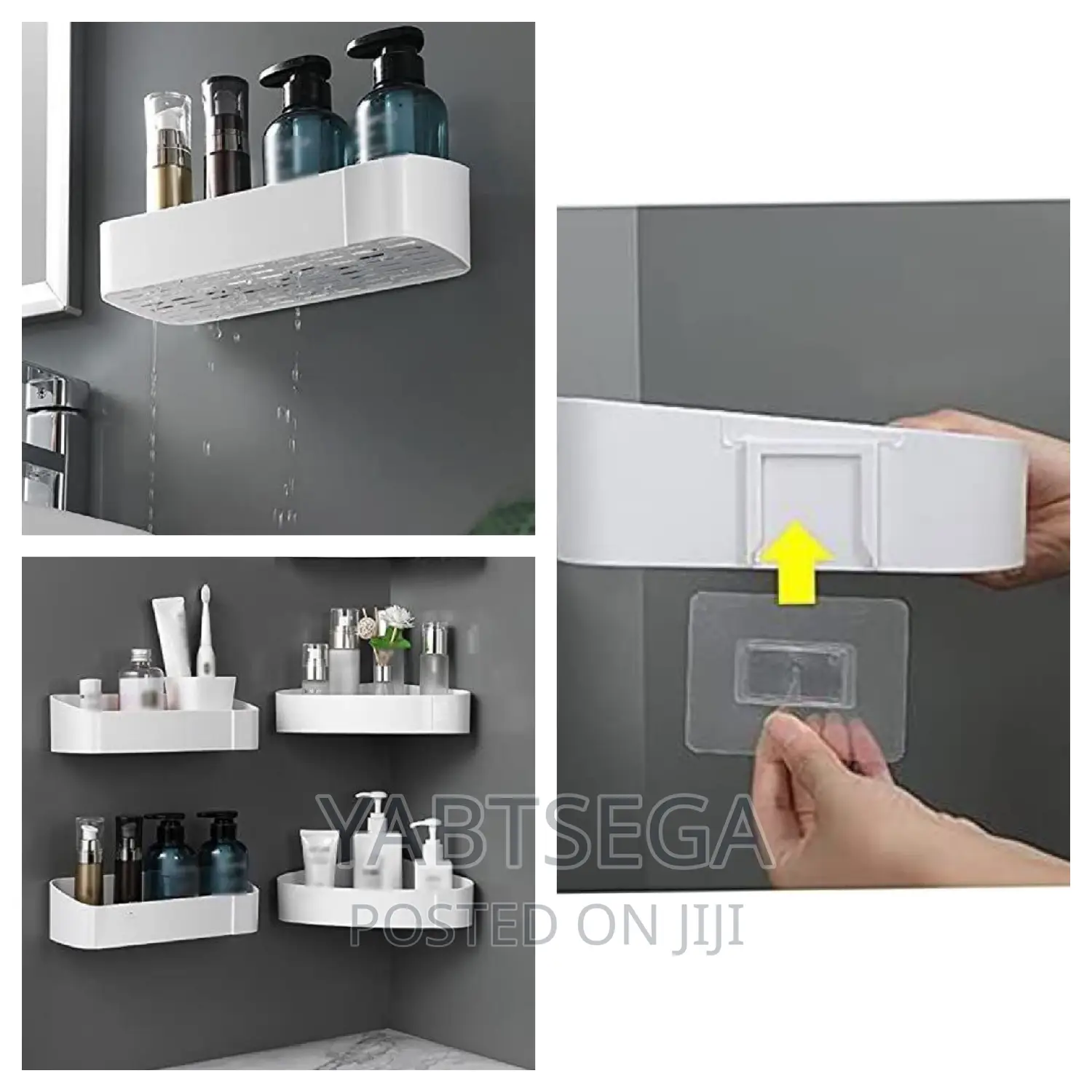 Wall Mounted Bathroom Shelf Rack