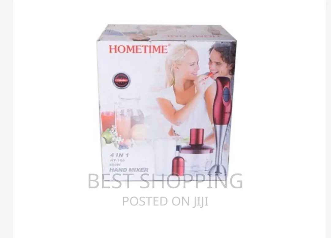 Home Time 4 in 1 Hand Blender 450 Watts
