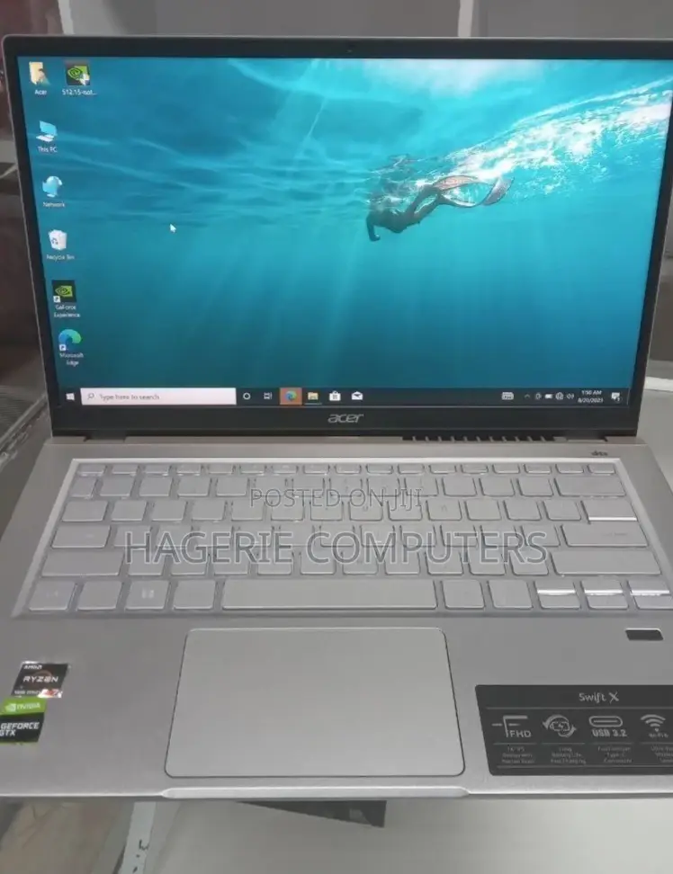 New Laptop Acer Swift 1 16GB AMD Ryzen 7 SSD 512GB