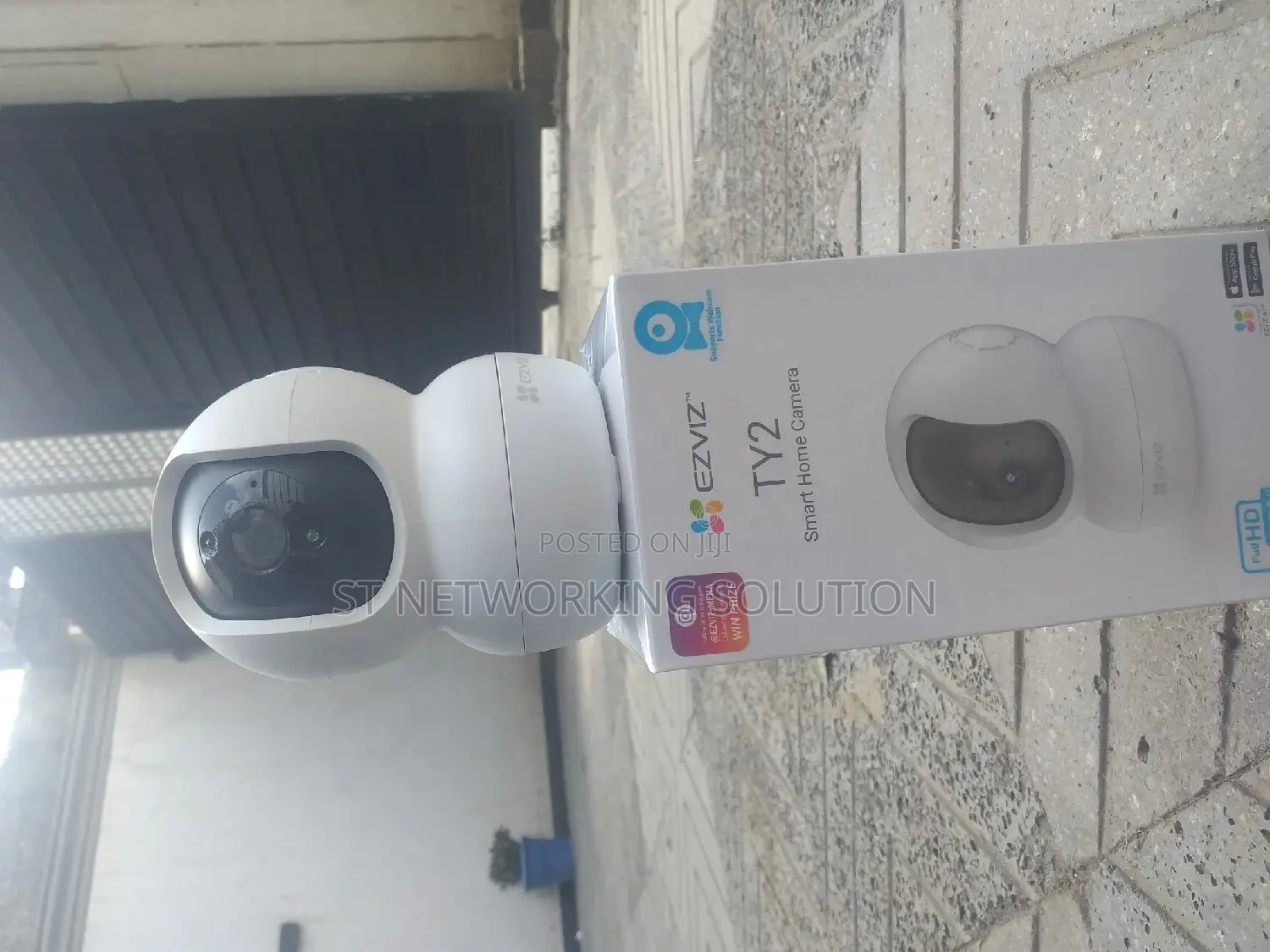 Danger Fence and CCTV Security Camera