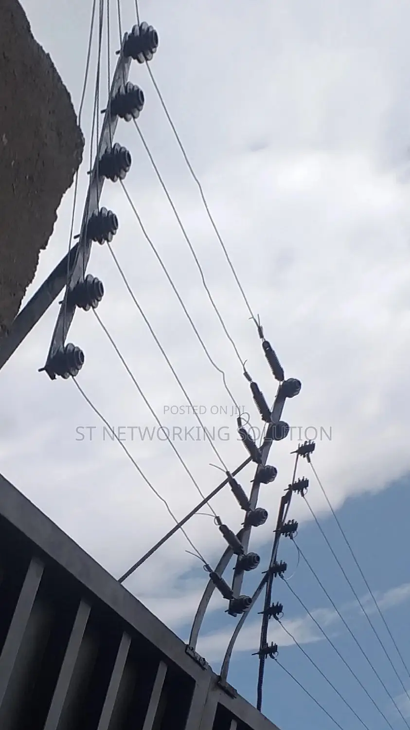 Danger Fence and CCTV Security Camera
