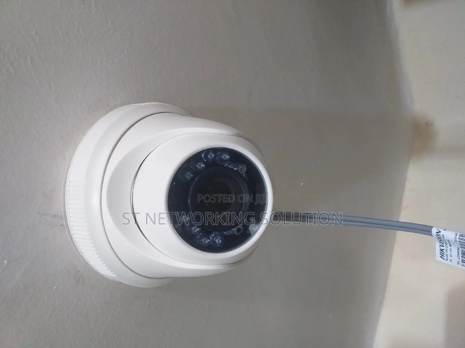 Danger Fence and CCTV Security Camera