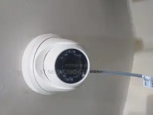 Danger Fence and CCTV Security Camera